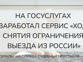 Новый сервис ФССП России поможет узнать разрешен ли должнику выезд за границу