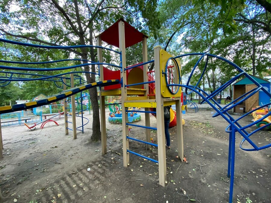 В Городском парке появилась новая бесплатная площадка для детей