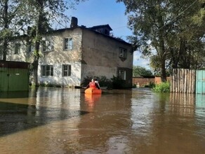 В Чите изза паводка объявлен режим ЧС фото