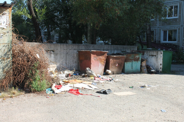 В ходе рейда выявлены недостатки реализации мусорной реформы в Благовещенске 
