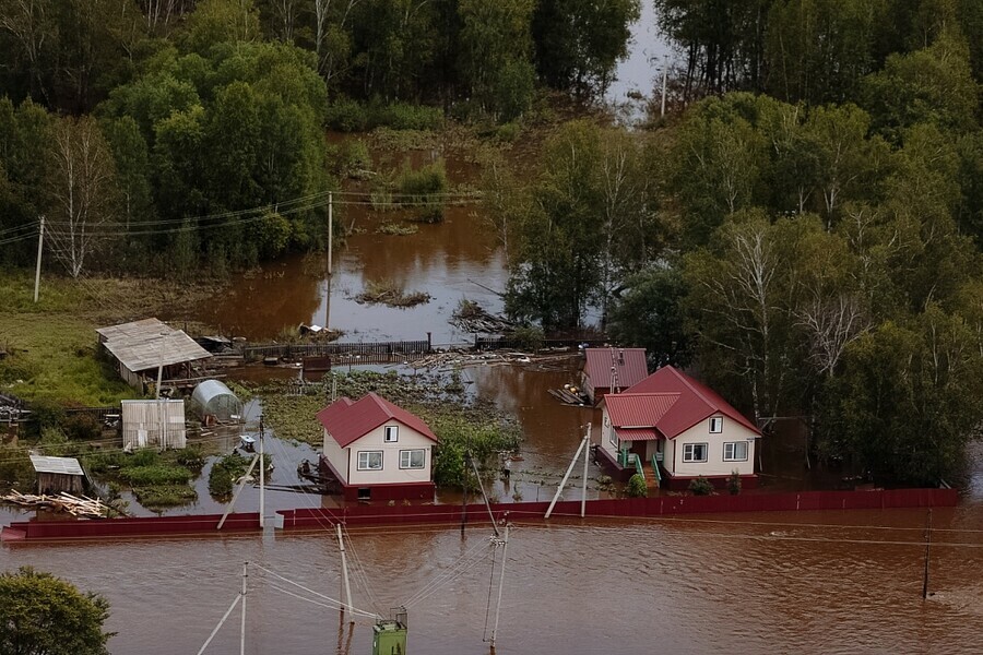 Количество затопленных домов в Амурской области снизилось больше чем в полтора раза