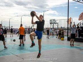 В День физкультурника в Благовещенске прошли соревнования Оранжевый мяч фото