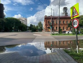 Никогда не топило а теперь после каждого ливня в воде мэр Благовещенска назвал две причины воды на дорогах