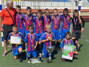 Маленькие футболисты из амурского села Поярково победившие в фестивале поедут в Петербург
