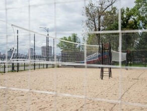 В середине сентября на набережной Благовещенска откроют площадку для пляжного волейбола