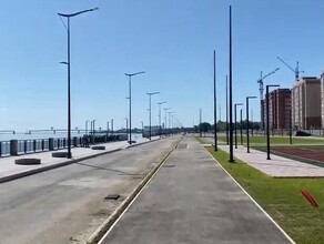 На новой набережной Зеи в Благовещенске скоро закончатся работы видео