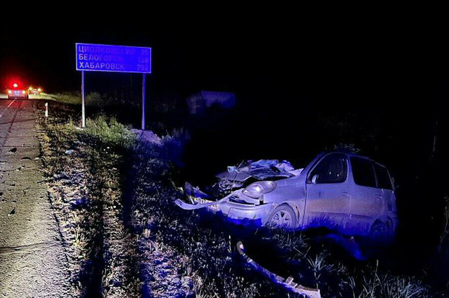 В Амурской области взяли под стражу предполагаемого виновника ДТП в котором погибла семья с детьми