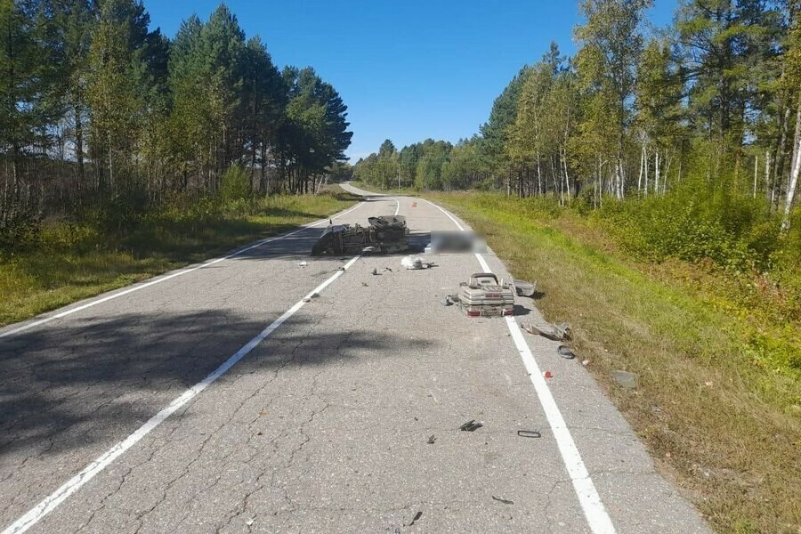 Мотоциклист разбился насмерть в Приамурье 