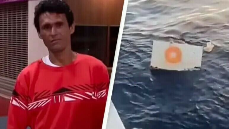 Рыбак в океане спасался в холодильнике 11 дней а потом его забрали в тюрьму видео