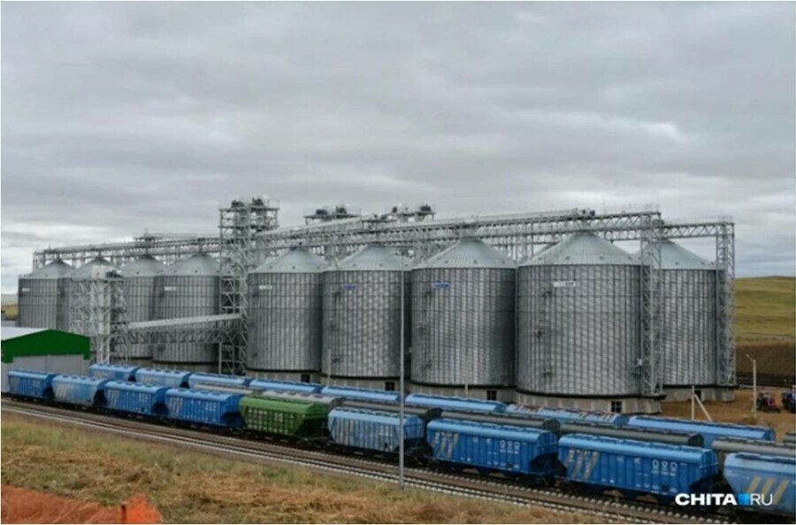 Новый зерновой терминал в Забайкалье позволит экономить по 40 миллионов на каждом жд составе