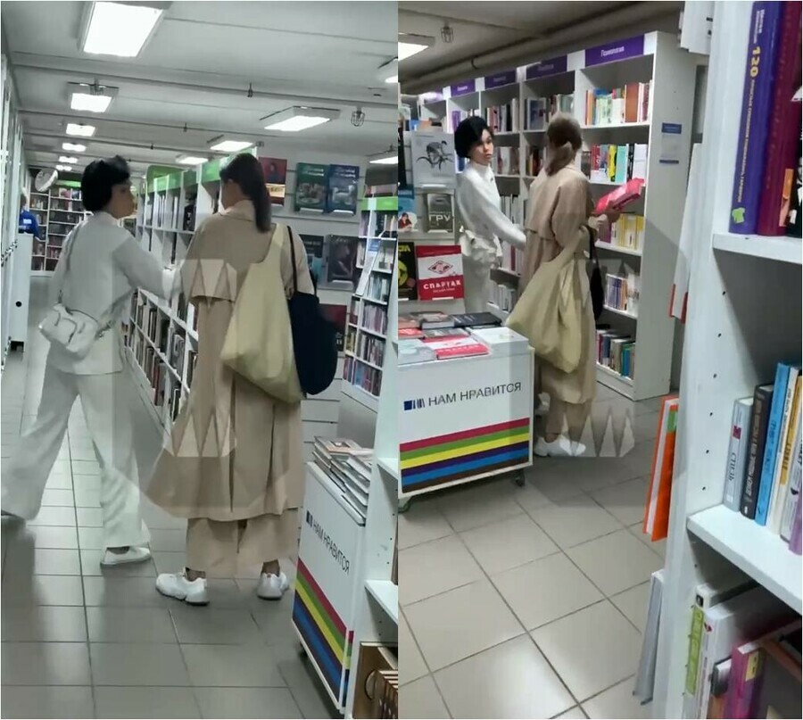 В книжном магазине Москвы женщины подрались изза книг про типы мужчин