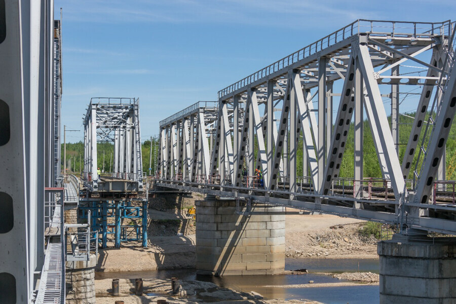 На БАМе построят свыше 400 мостов срок службы которых составляет 100 лет