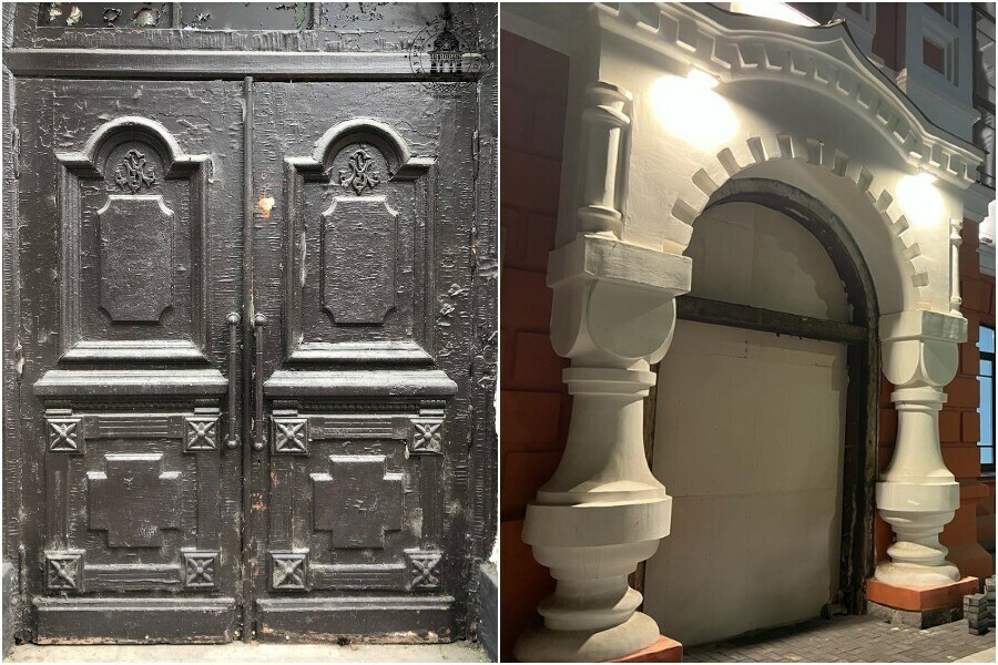 В БГПУ исчезла историческая вековая дверь фото