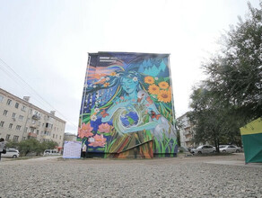 В рамках конкурса от СИБУРа в Свободном преобразился фасад жилого дома видео