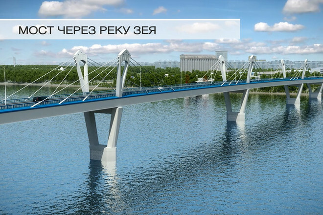 В Приамурье продолжается подготовка к строительству моста через Зею