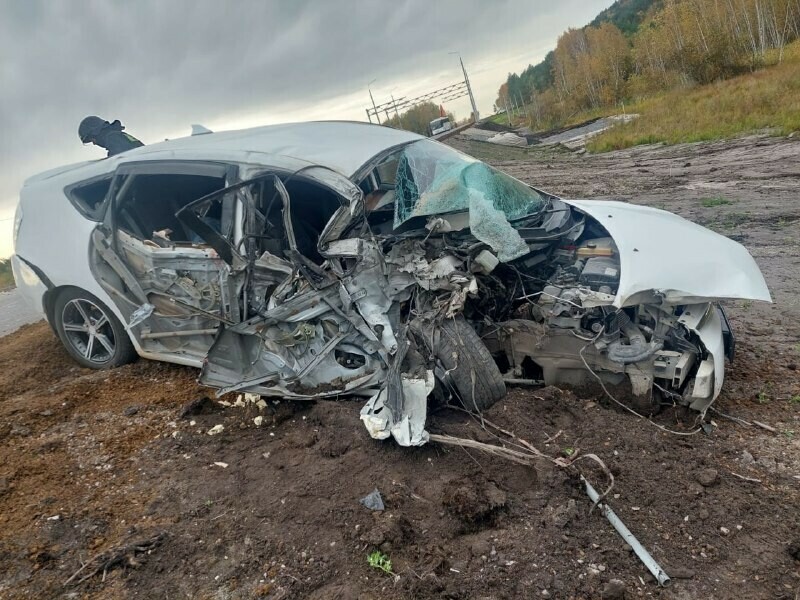 Два человека погибли в страшной аварии в Благовещенском районе