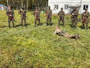 Упали быстро губернатор Приморья проверил как проходят учения у мобилизованных мужчин видео