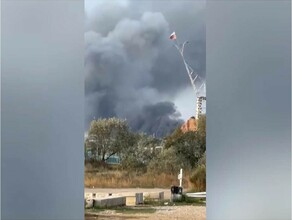 В Севастополе на аэродроме взорвался самолет