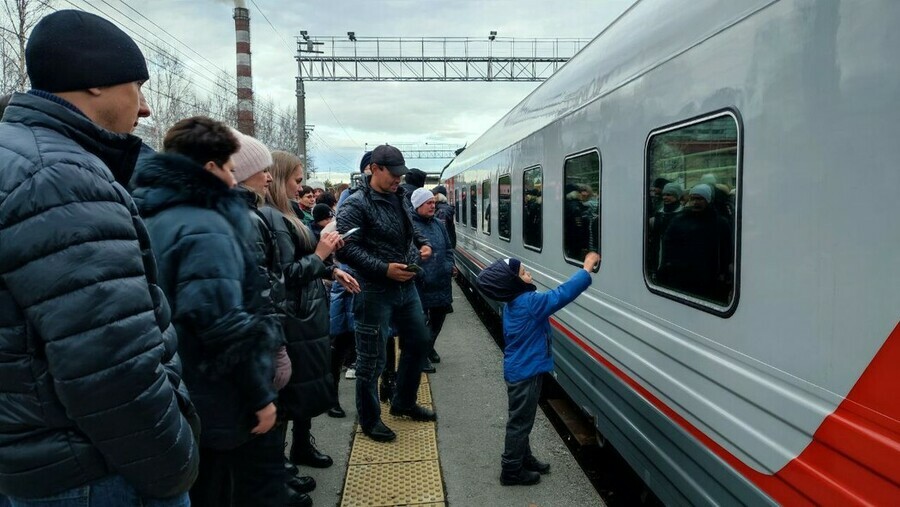 Мэр Тынды Марина Михайлова Провожаю все поезда с мобилизованными