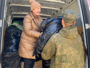 В Екатеринославку для мобилизованных увезли большую партию вещей собранных амурчанами видео