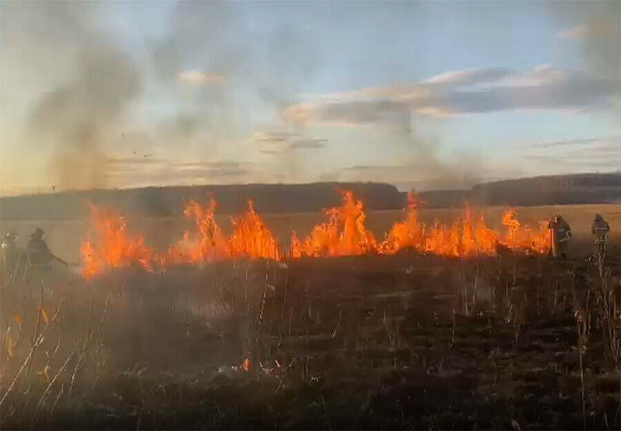 Амурская область начала гореть