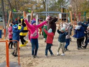 В Благовещенске появился еще один двор с современным игровым городком