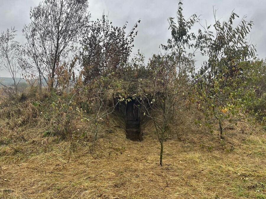 В Курской области выкопали окопы и установили блиндажи