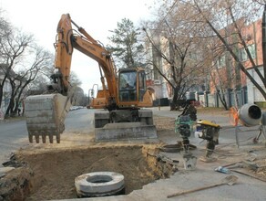 В центре Благовещенска АКС завершают замену изношенных сетей