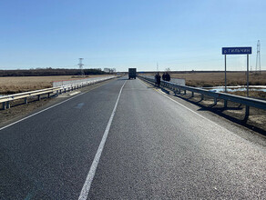 На трассе Благовещенск  Гомелевка отремонтировали  мост через реку Гильчин