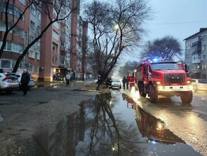 В центре Благовещенска заметили скопление пожарных машин