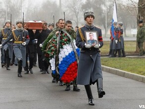 В Волгограде простились с уроженцем Амурской области погибшим в ходе СВО