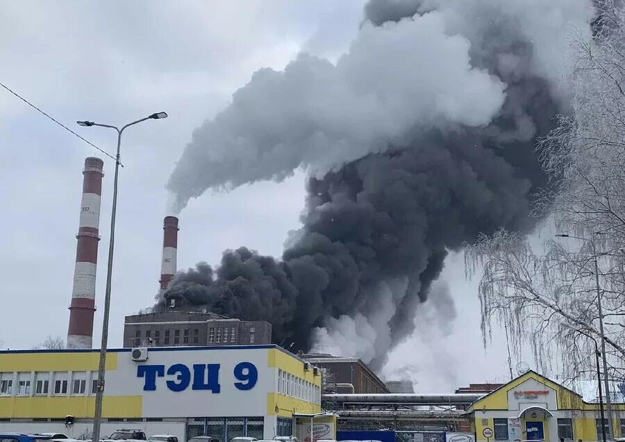 Сильнейший пожар возник на самой мощной ТЭЦ Перми Пострадали трое видео