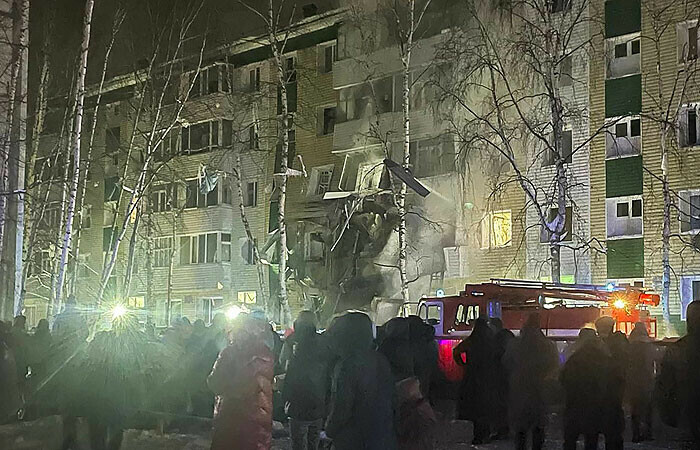 Газ взорвался в пятиэтажке в Нижневартовске Погибли четыре человека