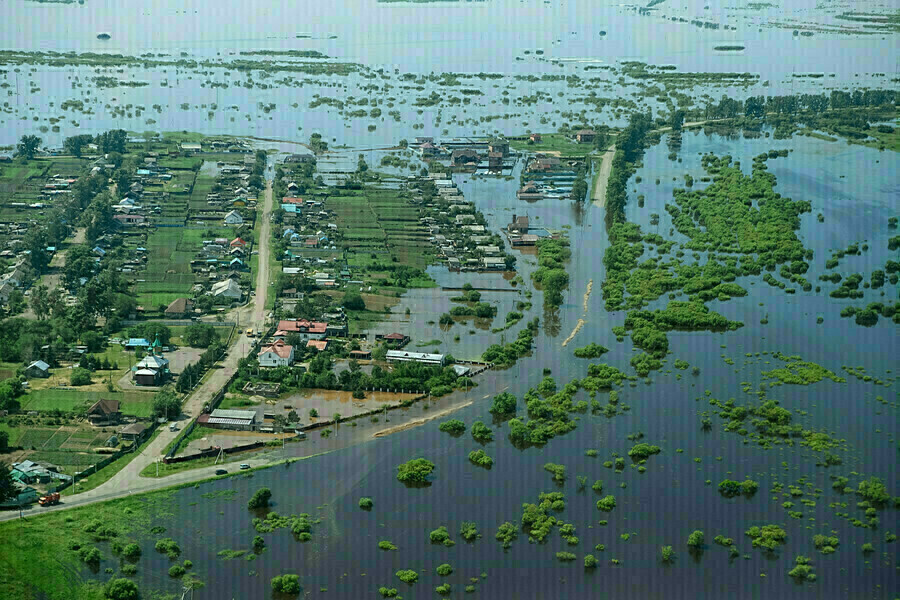 В Амурской области определили зоны затопления В них попали более 200 городов и сел