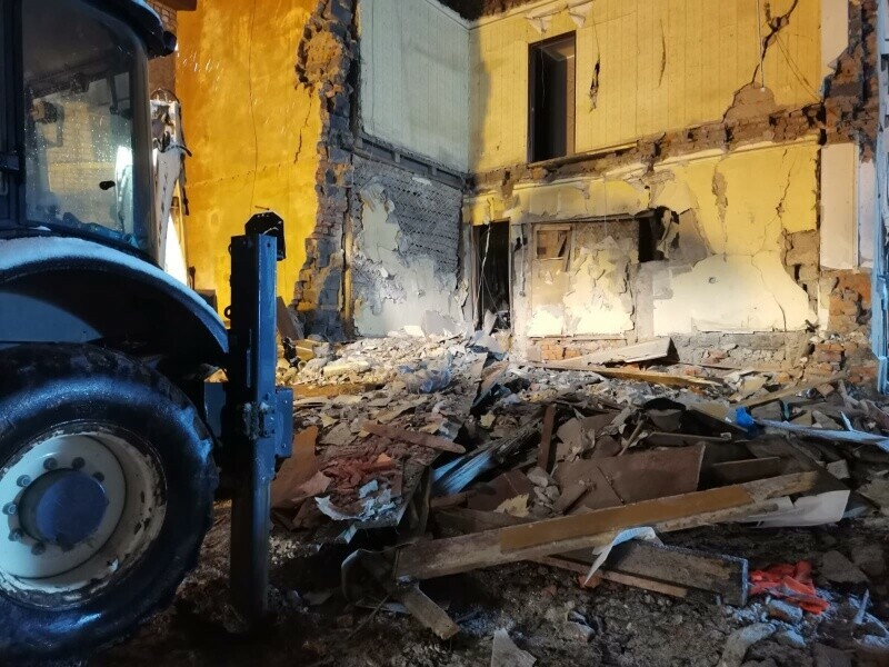 В Рязани произошел взрыв в жилом доме Вероятная причина  самогонный аппарат 