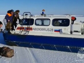 Без связи и дороги в Бурейском районе спасатели эвакуировали группу из 9 человек видео