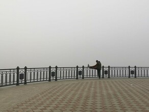 Благовещенск окутал густой туман фото