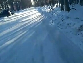 Житель Моховой Пади пожаловался на безразличие дорожных служб видео 