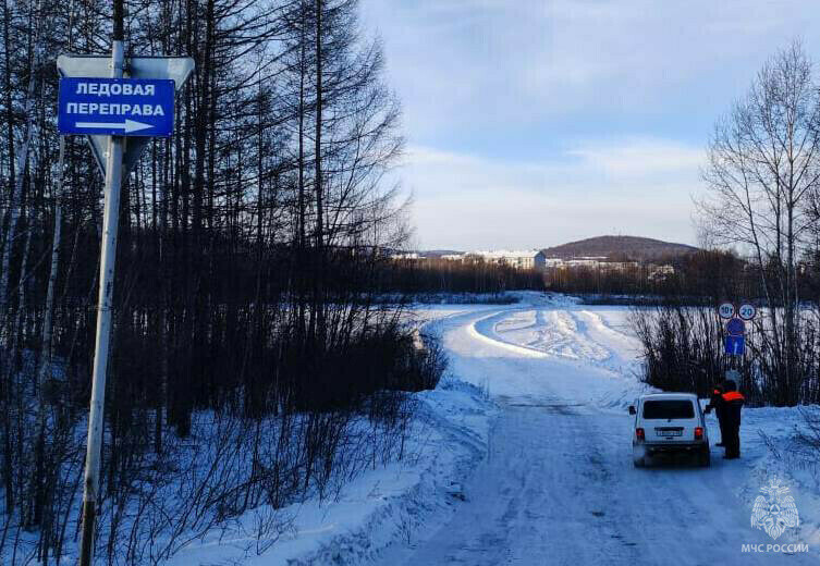 В Амурской области функционируют семь ледовых переправ Где