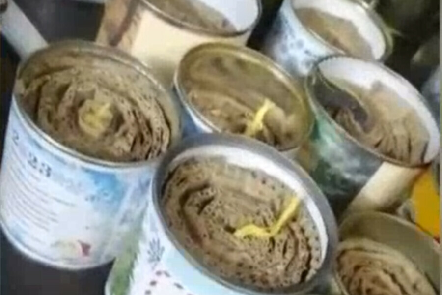 Поисковики Грома изготовили две тысячи окопных свечей для амурских бойцов видео