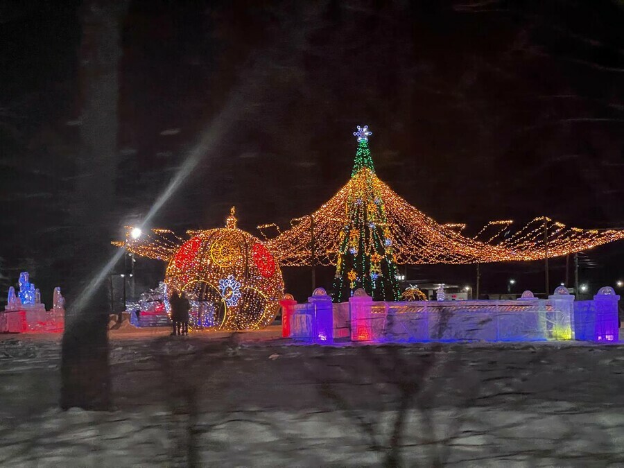 В Свободном в воскресенье откроют ледовый СанктПетербург