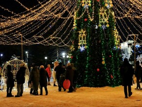 В Свободном открылся ледовый городок в стиле СанктПетербурга