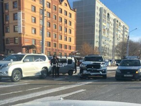 Изза ДТП на Горького в Благовещенске затруднено движение 