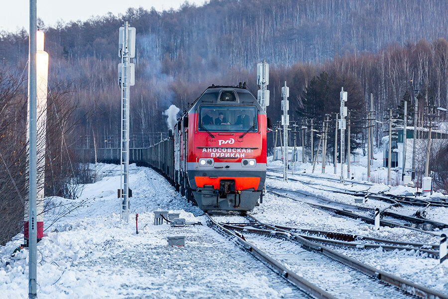 В Амурской области запустили движение по второму пути на одном из перегонов БАМа