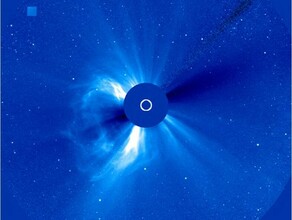 Чтото взорвалось на обратной стороне Солнца Магнитная буря приближается к Земле