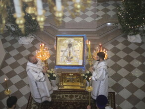 В Благовещенске в канун Рождества Христова архиепископ Лукиан совершил молебен 
