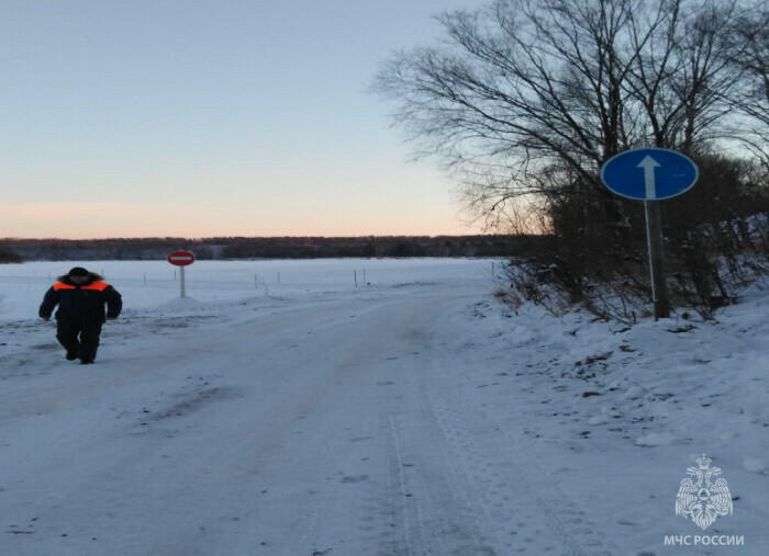 В Амурской области за выход на лед с начала года составлено 17 протоколов