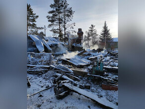 В Приамурье у семьи с тремя детьми сгорел дом фото