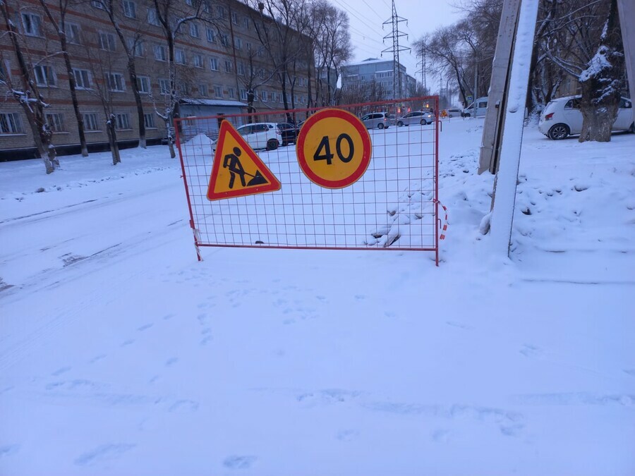 В Благовещенске изза аварии пришлось ограничить движение на улице Чайковского