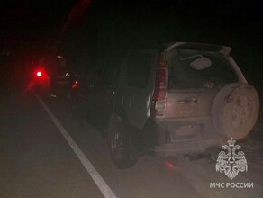 На амурской трассе люди оказались в непростой ситуации Помог мимо проезжающий водитель